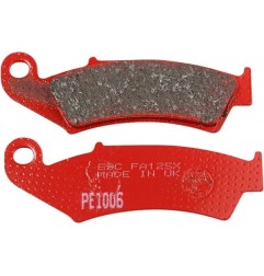 Plaquettes de frein Sport Carbon "X" HONDA pour CR 125, CR 250, CR 500, CRM 250, CRM 50, CRM 75, NX 250 de 1987 à 1996