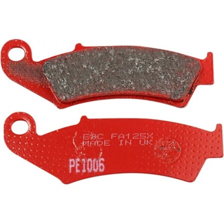 HONDA Sport Carbon "X" brake pads for CR 125, CR 250, CR 500, CRM 250, CRM 50, CRM 75, NX 250 from 1987 to 1996