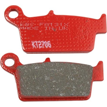Plaquettes de frein Sport Carbon "X" EBC pour AJP, FANTIC, GAS GAS, HM MOTO, HONDA, HUSQVARNA, KAWASAKI de 1987 à 2024