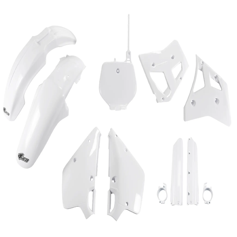 Kompletter Ersatz-Kunststoffsatz UFO für YAMAHA YZ 125, YZ 250, Baujahre 1991 bis 1995 – Art.-Nr. YAKIT292F@999