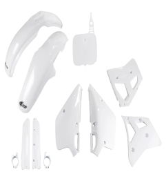 Kompletter Ersatz-Kunststoffsatz UFO für YAMAHA YZ 125, YZ 250, Baujahre 1991 bis 1995 – Art.-Nr. YAKIT292F@999