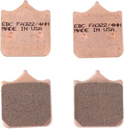 HH" EBC sintered brake pads for HUSQVARNA, KTM, TM RACING SM 450, SM 510, SM 511 from 2001 to 2025
