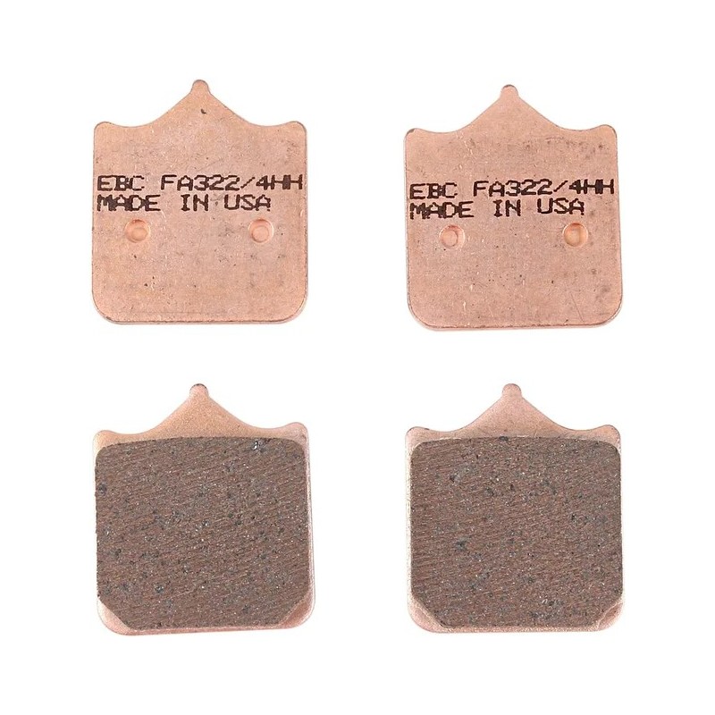 Pastillas de freno sinterizadas "HH" EBC para HUSQVARNA, KTM, TM RACING SM 450, SM 510, SM 511 de 2001 a 2025