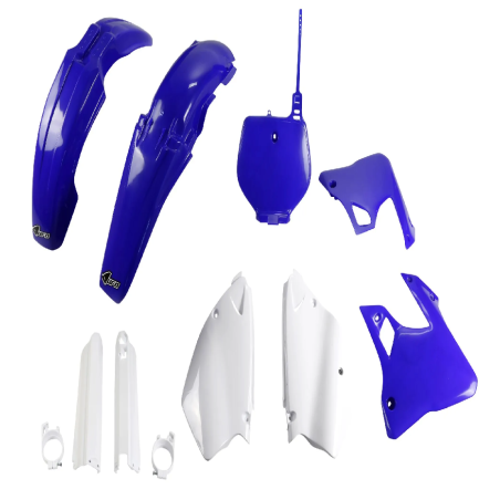 Kompletter Ersatz-Kunststoffsatz UFO für YAMAHA YZ 125, YZ 250, Baujahre 1996 bis 1999
