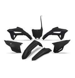 Complete UFO plastic kit black/red/white for HONDA CRF 250, 450 from 2021 to 2024