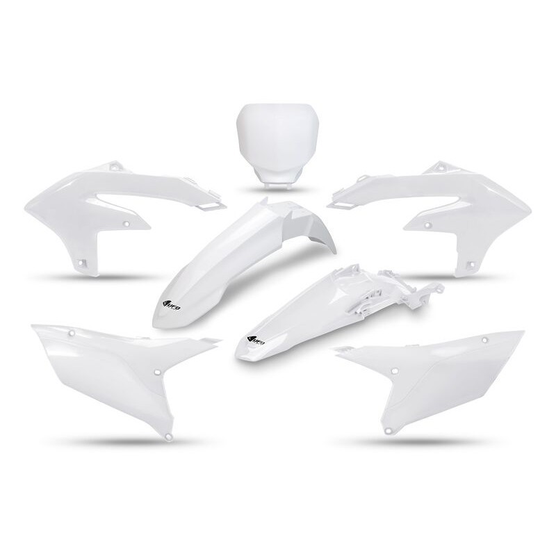 Complete UFO plastic kit black/gold/white for YAMAHA YZF, YZFX 250, 450 from 2023 to 2025