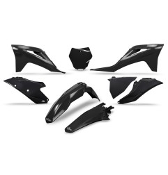 Kompletter Kunststoffsatz „ UFO “ in Schwarz/Original/Weiß/Rot für GAS GAS EC, EX, MC 125, 250, 300, 350, 450 der Modelljahre 20