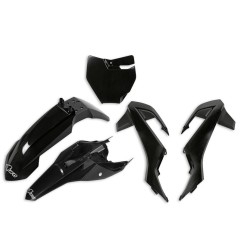 Kit plastiques complet UFO noir/orange/blanc pour KTM SX 65 de 2016 à 2023