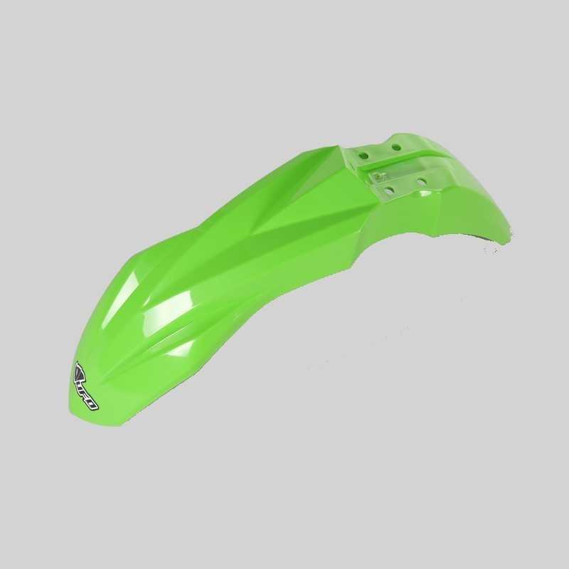 UFO -Kotflügel vorne, schwarz/grün, für KAWASAKI KXF, KX 250, 450, Baujahre 2018 bis 2026