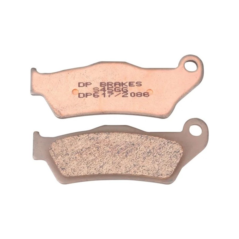 DP Standard sintered brake pads for AJP, APRILIA, BENELLI, BMW, GAS GAS, HONDA, HUSABERG from 1994 to 2024