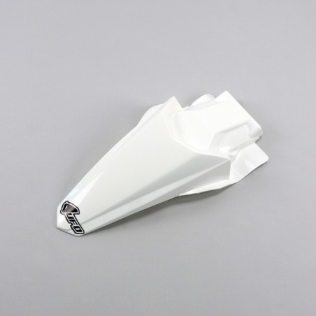 Rear mudguard UFO green/white for KAWASAKI KX 85 from 2014 to 2026