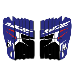 BLACKBIRD pegatinas rejilla del radiador para YAMAHA YZ 250, YZ 450 de 2018 a 2023