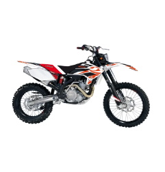 Deco kit with BLACKBIRD RACING seat cover for BETA RR 125, RR 250, RR 400, RR 450, RR 510, RR 525 from 2007 to 2009