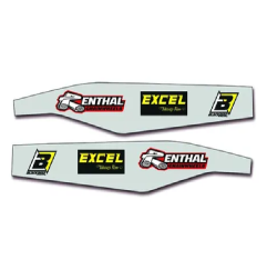 BLACKBIRD swingarm sticker for GAS GAS EC 250, EC 300, EC 350, MC 125, MC 250, MC 350, MC 450 from 2021 to 2023