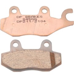 DP pastillas de freno sinterizadas estándar para APRILIA, FANTIC, HONDA, KAWASAKI, SUZUKI, YAMAHA de 1984 a 2026