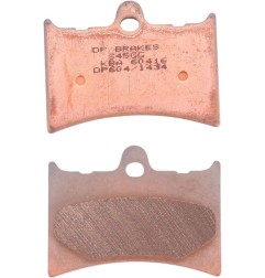 DP Standard Pastillas de freno sinterizadas para KTM MX 125, MX 250, MX 600 de 1987 a 2005