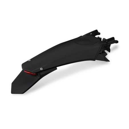 UFO -Heckfender in Schwarz/Rot/Weiß für GAS GAS EC, ECF, EX, EXF 250, 300, 350, 450 der Modelljahre 2021 bis 2023