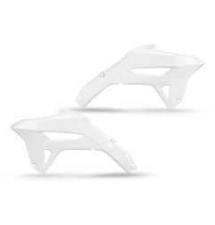 Aletas de radiador UFO negro/blanco/rojo para HONDA CRF 250, 450 de 2021 a 2024