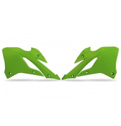 Grüne Kühlerlamellen „ UFO “ für KAWASAKI KX 85, 112 (Baujahre 2022 bis 2026)