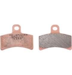 Pastillas de freno sinterizadas SDP Pro-MX DP BRAKES para GAS GAS CONTACT 250, CANTACT 280, EC 50 de 1992 a 2018