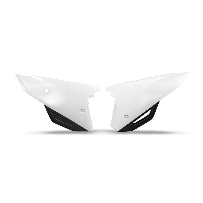 UFO-Seitennummernschilder in Schwarz/Weiß/Rot für HONDA CRF 250, 450 der Modelljahre 2021 bis 2026 – Art.-Nr. HO05606#001 – HO0