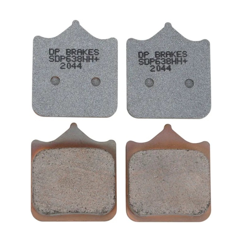 Pastillas de freno sinterizadas SDP Sport HH+ DP BRAKES para BENELLI, HUSQVARNA, KTM, TM RACING de 1999 a 2024