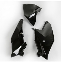 UFO side number plates black/white for KTM SX 85 from 2018 to 2024