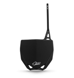 Placa de matrícula delantera UFO negro/blanco/azul para YAMAHA YZ 65, 85 de 2015 a 2026