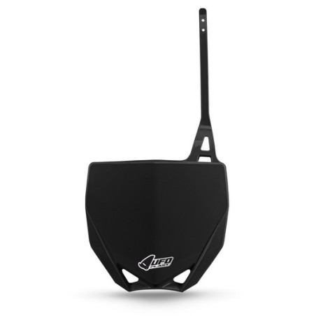 Placa de matrícula delantera UFO negro/blanco/azul para YAMAHA YZ 65, 85 de 2015 a 2026