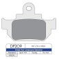 Plaquettes de frein en métal fritté standard DP BRAKES pour SUZUKI DR 600 de 1985 à 1989