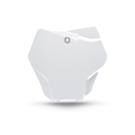 Plaque numéro frontale UFO noir/blanc/rouge pour GAS GAS EC, EX, MC 125, 250, 300, 350, 450 de 2021 à 2024