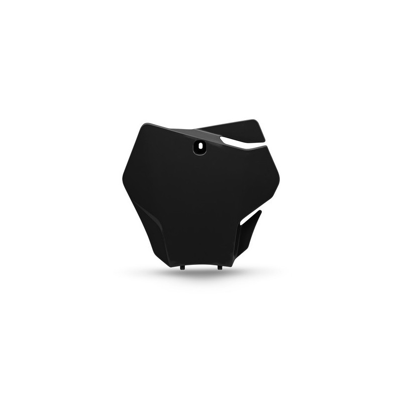 Plaque numéro frontale UFO noir/blanc/rouge pour GAS GAS EC, EX, MC 125, 250, 300, 350, 450 de 2021 à 2024