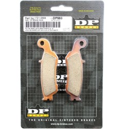DP BRAKES sintered brake pads for FANTIC, YAMAHA XE 125, XEF 250, XEF 450, XX 125, XX 250 from 2007 to 2025