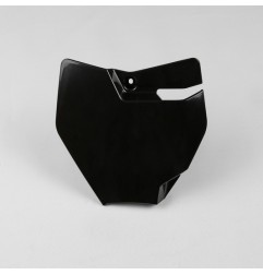 UFO number plate black/white/orange for KTM SX 65 from 2016 to 2024