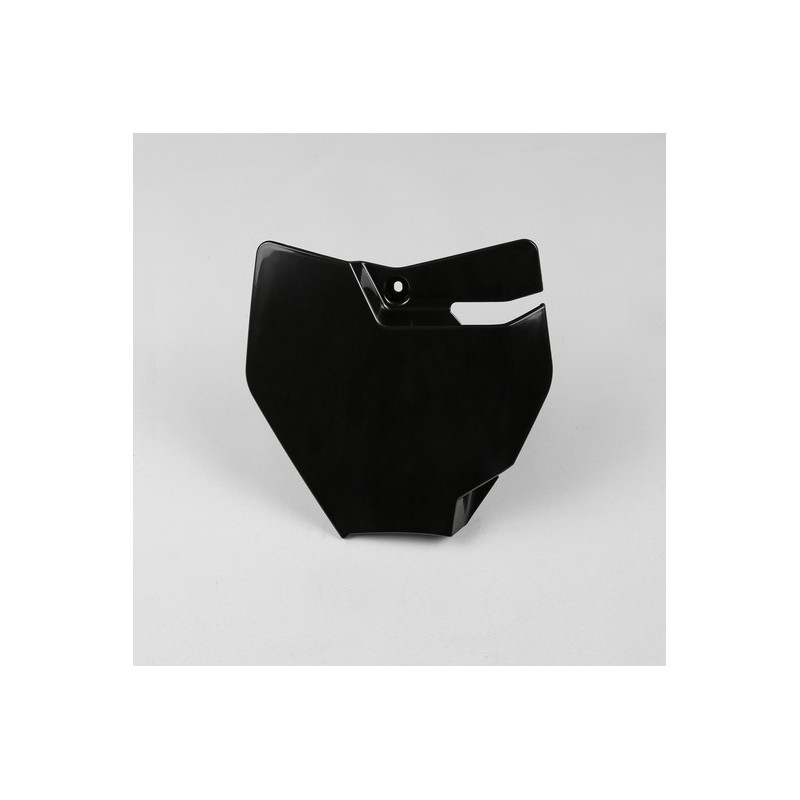 Placa de matrícula UFO negra/blanca/naranja para KTM SX 65 de 2016 a 2024