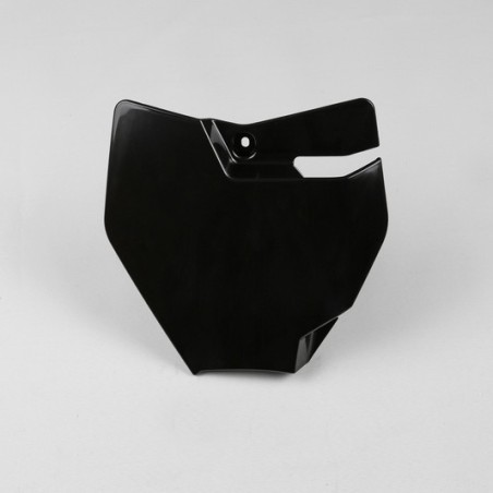 UFO number plate black/white/orange for KTM SX 65 from 2016 to 2024