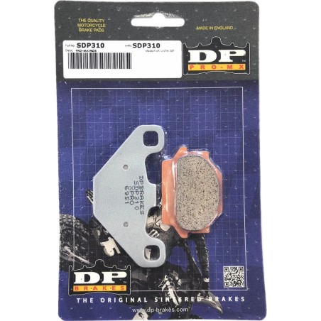 SDP Pro-MX DP BRAKES sintered brake pads for APRILIA, CF MOTO, GAS GAS, KAWASAKI, KTM, SUZUKI from 1979 to 2020