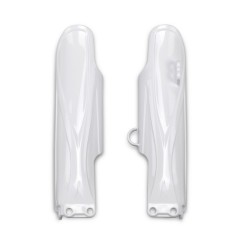 Protectores de horquilla UFO azul/blanco para YAMAHA YZ 85 de 2019 a 2026