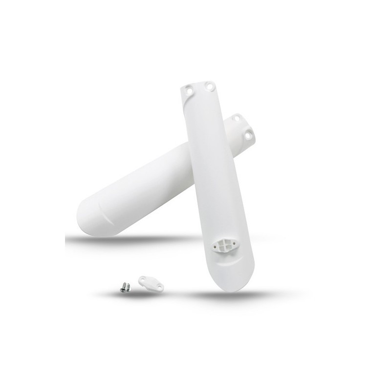 Protections de fourche UFO blanc/rouge/noir pour GAS GAS EC, EX, MC 125, 250, 300, 350, 450 de 2021 à 2023