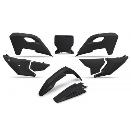 Kit plastiques complet UFO noir/origine/blanc pour HUSQVARNA TC, FC, TX, FX 125, 250, 300, 350, 450 de 2023 à 2024