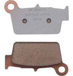 Plaquettes de frein frittées SDP Pro-MX DP BRAKES pour APRILIA, BETA, FANTIC, GAS GAS MXV 450 de 2004 à 2025