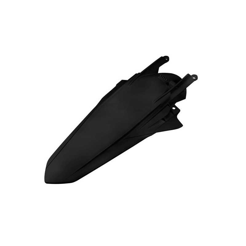 UFO -Heckkotflügel in Schwarz/Weiß/Neonorange für KTM SX, SXF 125, 150, 250, 350, 450 der Modelljahre 2019 bis 2022