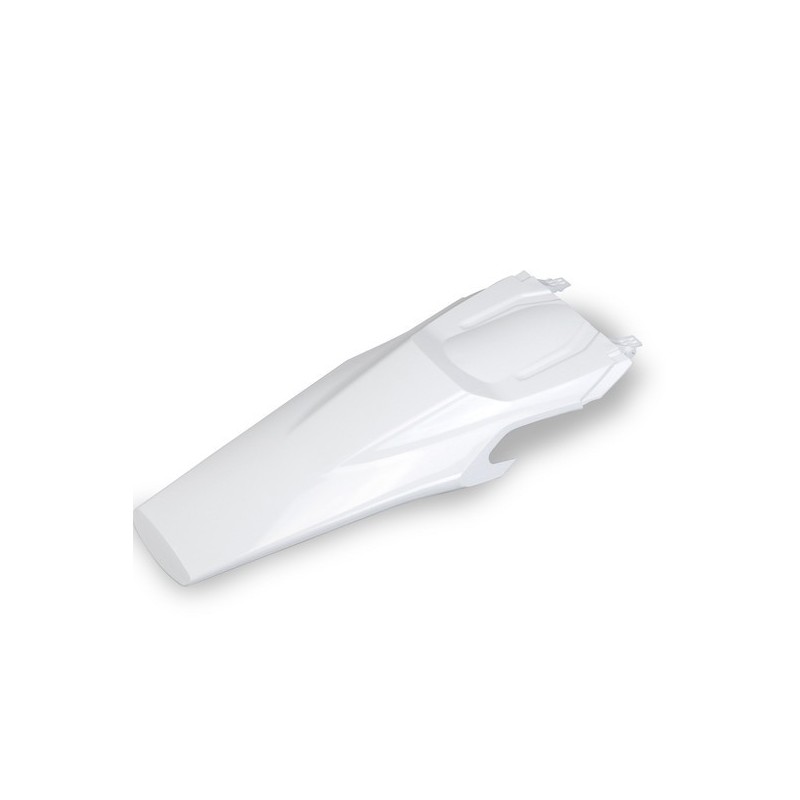 Guardabarros trasero UFO azul/blanco/amarillo para HUSQVARNA TE, FE 150, 250, 300, 350, 450, 501 de 2020 a 2023 Guardabarros trasero UFO azul/blanco/amarillo para HUSQVARNA TE, FE 150, 250, 300, 350, 450, 501 de 2020 a 2023