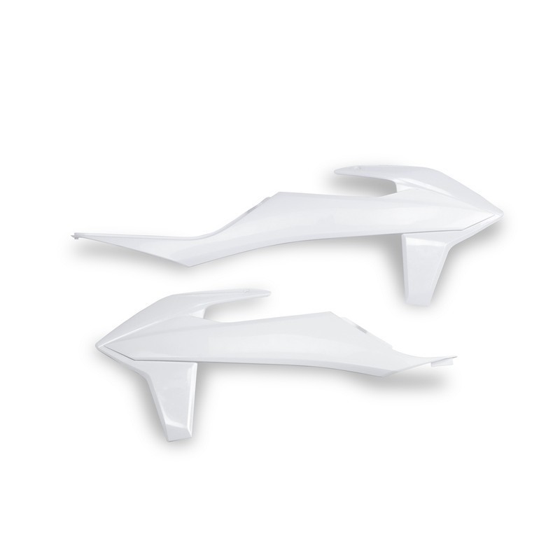 Protectores de radiador UFO para KTM SX, SXF, SMR, XC, XCF, EXC, EXCF 125, 150, 250, 300, 350, 450, 500 de 2018 a 2023