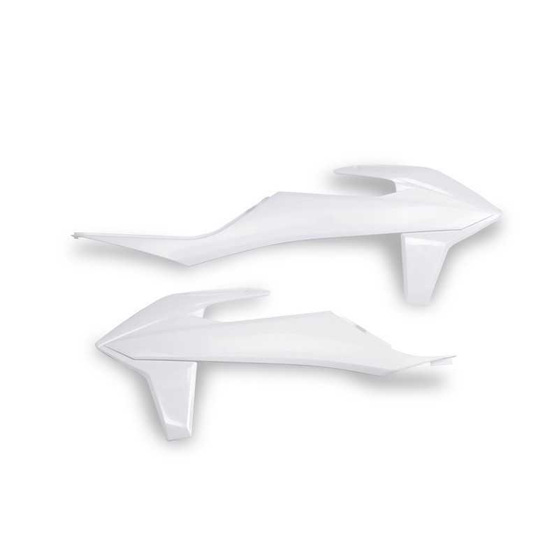 UFO -Kühlerlamellen für KTM SX, SXF, SMR, XC, XCF, EXC, EXCF 125, 150, 250, 300, 350, 450, 500 von 2018 bis 2023