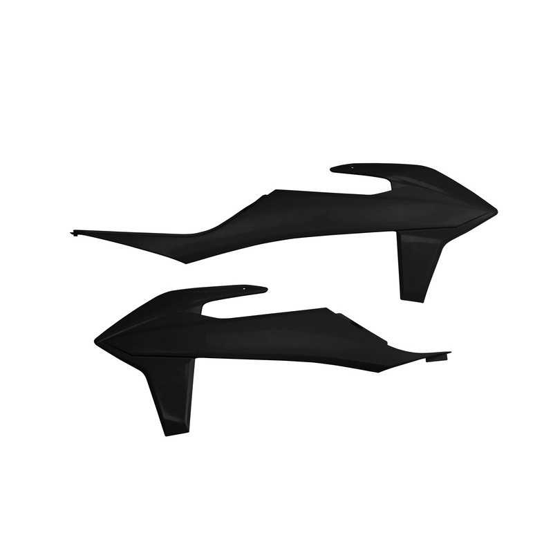 UFO -Kühlerlamellen für KTM SX, SXF, SMR, XC, XCF, EXC, EXCF 125, 150, 250, 300, 350, 450, 500 von 2018 bis 2023