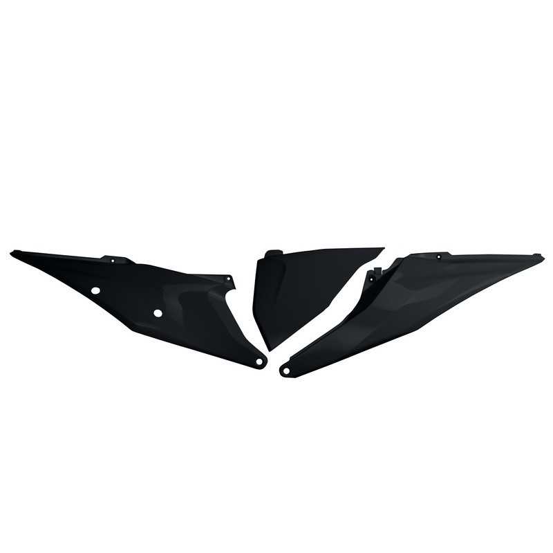 UFO -Seitennummernschilder für KTM SX, SXF, XC, XCF, XCW, EXC, EXCF 125, 150, 250, 300, 350, 450, 500 von 2017 bis 2023