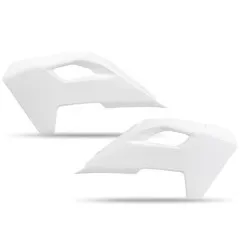UFO -Seitennummernschilder in Grau/Weiß für HUSQVARNA TC, FC, TX, FX, TE, FE 125, 150, 250, 300, 350, 450, 501, Baujahre 2023 bi
