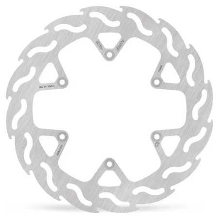 Überdimensionierte „Flame“-Bremsscheibe hinten von MOTO-MASTER für BETA, GAS GAS, HUSQVARNA und KTM der Modelljahre 2011 bis 202