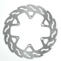 Überdimensionierte „Flame“-Bremsscheibe hinten von MOTO-MASTER für BETA, GAS GAS, HUSQVARNA und KTM der Modelljahre 2011 bis 202 Überdimensionierte „Flame“-Bremsscheibe hinten von MOTO-MASTER für BETA, GAS GAS, HUSQVARNA und KTM der Modelljahre 2011 bis 202